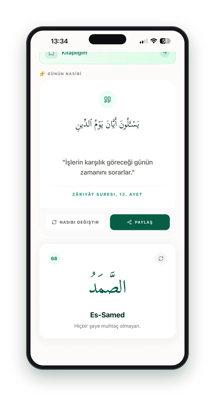 Ruhnevâz — Günün nasibi